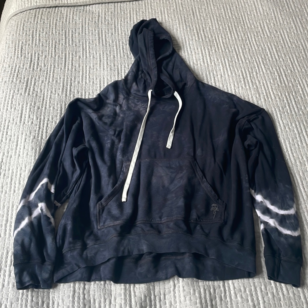 Electric & Rose Indigo Shibori Hoodie